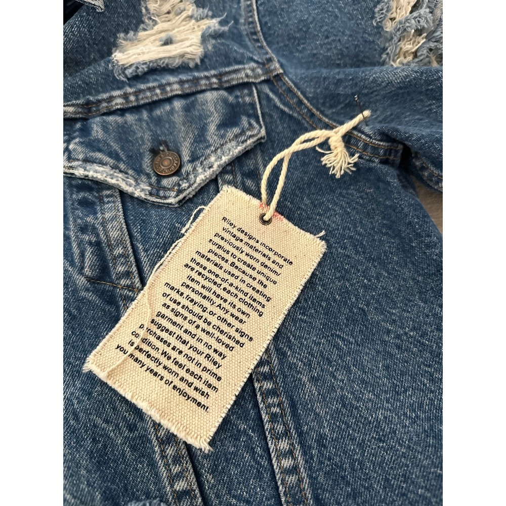 NWT Riley Denim jacket M - Picture 6 of 6